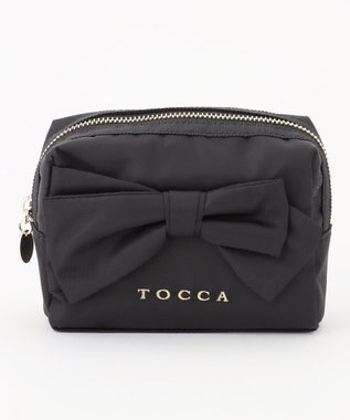 TOCCA RIBBON KNOT POUCH ポーチ ブラック系