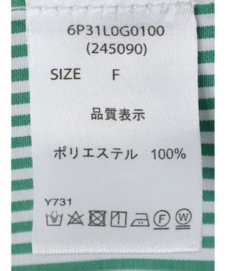 Green Parks ・ＥＬＥＮＣＡＲＥ　ＤＵＥ　パールボタンシャツチュニック Green