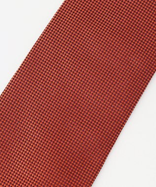 J.PRESS MEN 【GEOMETRIC JACQUARD COLLECTION】ジオメトリックジャガード ネクタイ オレンジ系