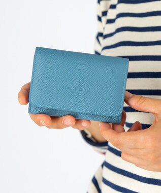 tsumori chisato CARRY ラックスtcネーム 名刺入れ ブルー