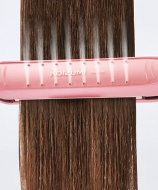 YAMATO テーブル＆キッチン 【コイズミ】マイナスイオンヘアアイロン  ピンク  KHS-8130/P ピンク