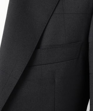 GOTAIRIKU 【御幸毛織】 DRYSPINNER ストレッチ スーツ ブラック系4