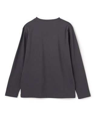 UNFILO コットンスムース グラフィックＴ グレーモチーフ