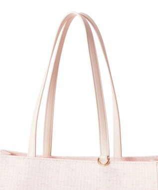 Maison de FLEUR ツイードキャリーオントートバッグ Pink