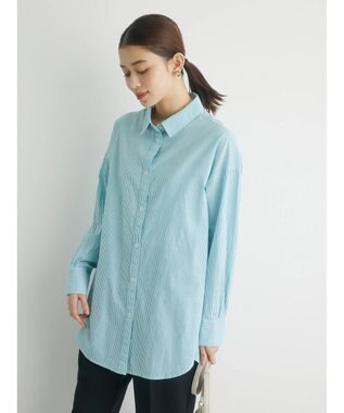 Green Parks アソートストライプシャツ Green