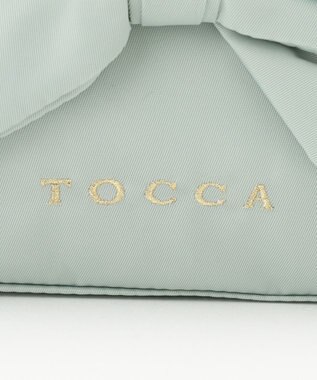 TOCCA RIBBON KNOT POUCH ポーチ トッカブルー系