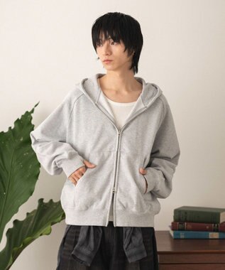 WEGO ショートZIPパーカー