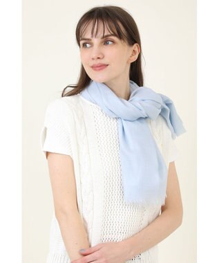 DAKS 後染めカシミヤシルクストール