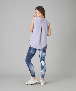 Chacott Chacott BALANCE EasyCare+ノースリーブＴシャツ モーブ