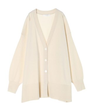 Green Parks 洗える　アソートミドル丈カーディガン Light Beige