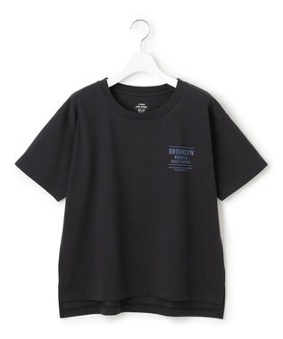 J.PRESS YORK STREET 【WOMEN】カフェロゴプリント Tシャツ