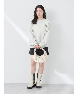 earth music&ecology テニスクラブロゴロンＴＥＥ Oatmeal