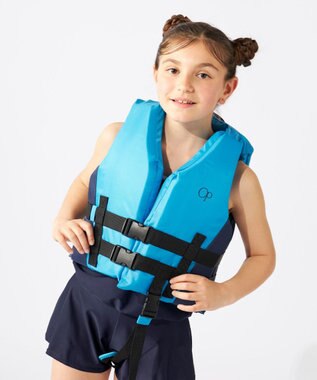 OP／FILA 【Ocean Pacific】フローティングライフジャケット（レジャー用） ブルー