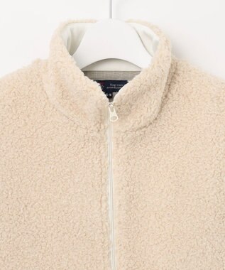 23区GOLF 【WOMEN】ボアワンピース アイボリー系