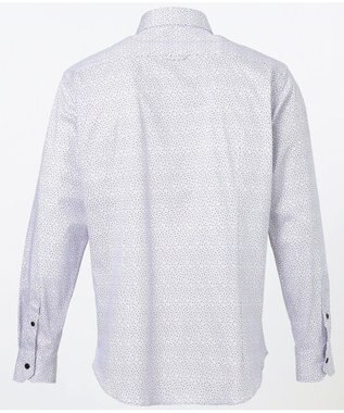 JOSEPH ABBOUD 【キングサイズ】コンパクトジャージープリント シャツ パープル系5