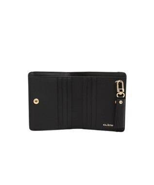 CLATHAS エクセ 外ボックス二つ折り財布 ブラック