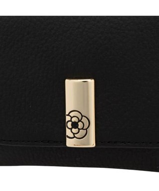 CLATHAS エクセ 外ボックス二つ折り財布 ブラック