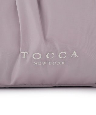 TOCCA 【WEB＆一部店舗限定】【一部カラー撥水・A4サイズ対応】AMIRARE NYLON BOSTON L ボストンバッグ ライラック系