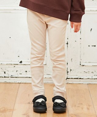 ANY KIDS ドリームストレッチ裏起毛パンツ ミルキーベージュ