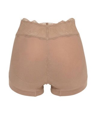 BRADELIS New York 【BRADELIS New York】綿混ヒップアップショーツ 補正下着 深履き ショーツ  ヒップアップ モカベージュ