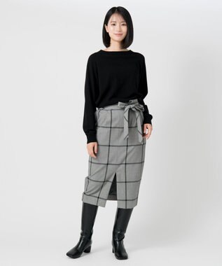 ONWARD Reuse Park 【自由区】スカート秋冬 ブラック