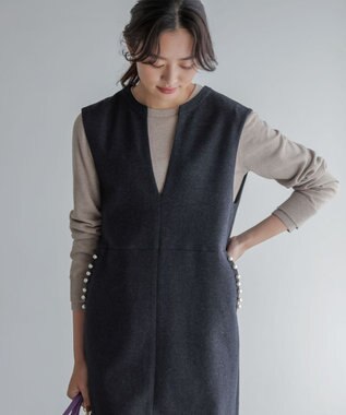 組曲 L ニューシックニットクルーネックプルオーバー