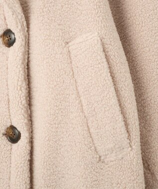 CRAFT STANDARD BOUTIQUE ダブルボアミディコート Ivory