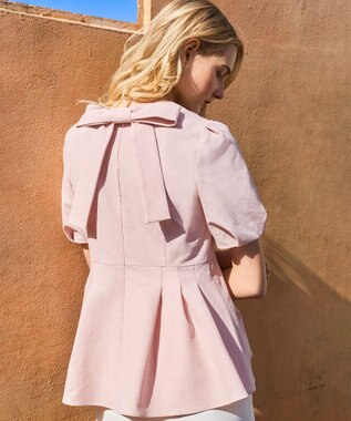 TOCCA BUNNY PUFF ブラウス ピンク系