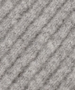 UNFILO ふわふわニット アームウォーマー グレー