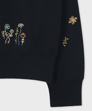Paul Smith ガーデンブーケ エンブロイダリー スウェット ブラック