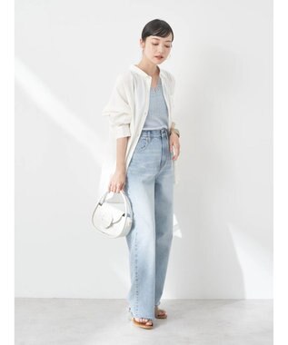 earth music&ecology 前後２ＷＡＹレースタンクトップ Sax