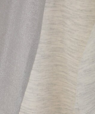 Green Parks 箔プリントドッキング裏毛プルオーバー Oatmeal