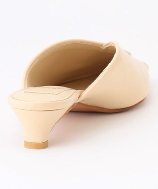 BEIGE， 【一部店舗限定】HENRI EN VARGO / IPINA オープントゥパンプス Ecru