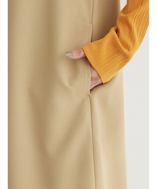 Green Parks トレンチロングジレ Beige