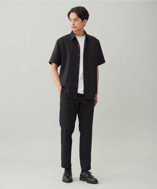 UNFILO MENS 【メンズノンノWEB掲載】BREEZEMOVE シャツ【東レ開発素材】 ブラック