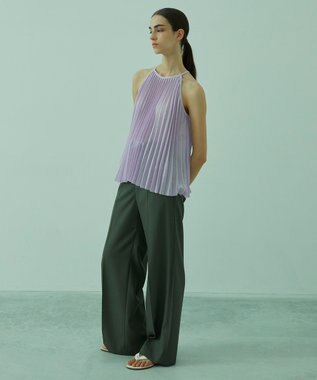 BEIGE， THISTLE / アメリカンスリーブブラウス  Rose