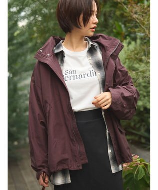 Green Parks 撥水加工　２Ｗａｙナイロンブルゾン Brown