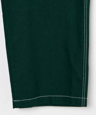 WEGO 【ユニセックス着用アイテム/ウエストゴム】ワーカーズパンツ ダークグリーン