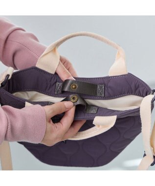 ROOTOTE 3632【軽量コンパクト】SN.べビール―.2way.ミリタリーキルト-A 01：グレー