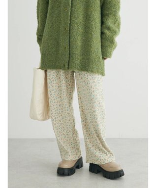 Green Parks ・ＳＵＧＡＲ　ＳＰＯＯＮ　コバナプリーツベロアパンツ