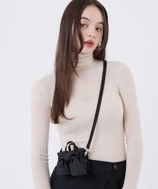 LeSportsac BOW MICRO BAG/ブラックボウズ