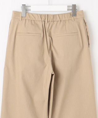 J.PRESS LADIES 【洗える・セットアップ対応】セルロースリネンストレッチ セミワイド パンツ ベージュ系