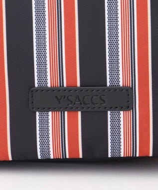 Y'SACCS マルチストライプ すっきりトート Sサイズ レッド
