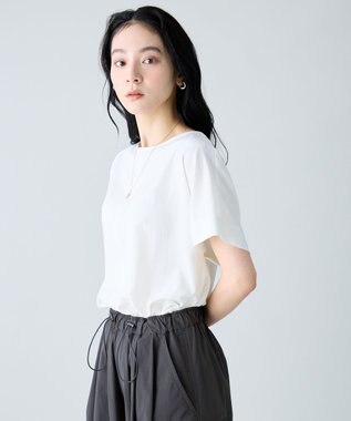 ANY 楽映えドルマンスリーブブラウス（セットアップ着用可） エクリュ