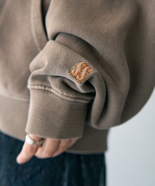 YECCA VECCA 【STAR＆STRIPE】ZIPフーディ Dark Brown