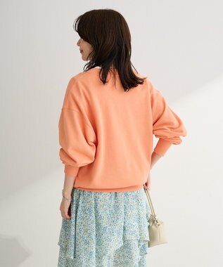 Green Parks ハーフＺｉｐ裏毛プルオーバー Orange