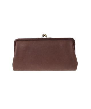 genten gソフト2 口金二つ折り長財布 ノウチャ