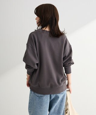 Green Parks ハーフＺｉｐ裏毛プルオーバー Charcoal Gray