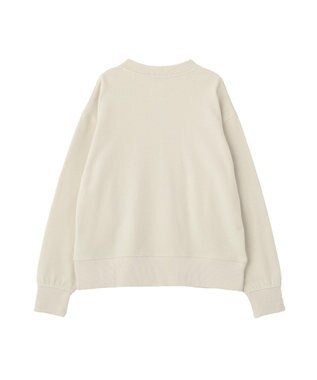 Green Parks ハーフＺｉｐ裏毛プルオーバー Ecru