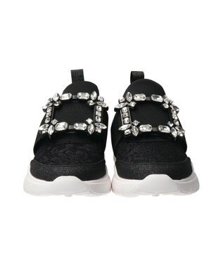 Bridget Birkin 【Bridget Birkin】バックルスニーカー ブラック雑材